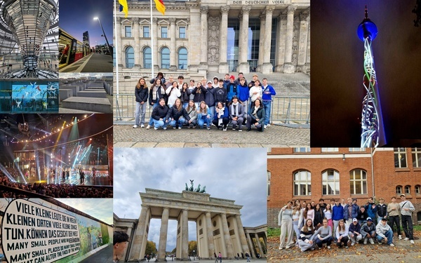 Abschlussfahrt der 10d nach Berlin im Oktober 2025 