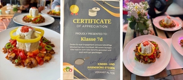 Die 7d mit feurigem Eifer beim Kochduell