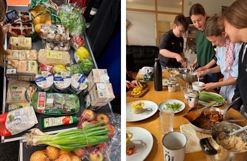 Die 7d mit feurigem Eifer beim Kochduell