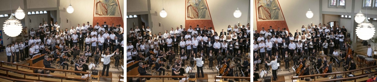 Auftritt des ELS-Chors am Tag der Musik 2024