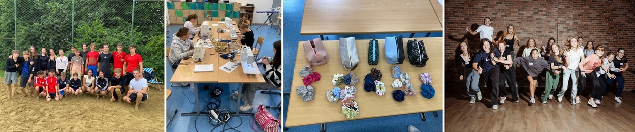 Projekttage 2025 - "Beachvolleyball", "Nähen" und "Days of Dance" Projekttage 2025 - "Beachvolleyball", "Nähen" und "Days of Dance"