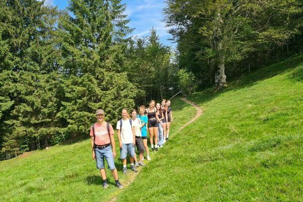 Projekttage 2024 - "Httenwanderung" (Ankunft am Rappeneck)