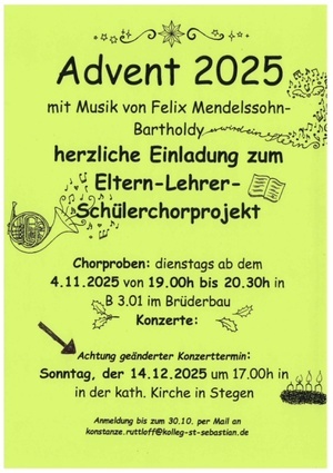 Eltern-Lehrer-Schler-Chor